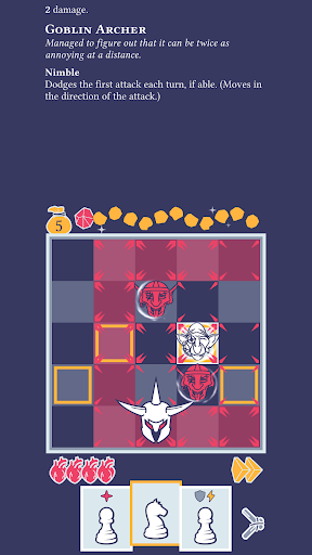 Pawnbarian: a Puzzle Roguelike - Tangkapan Layar 1