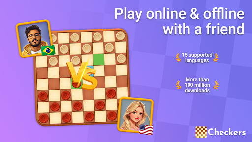 Permainan Dam Online & Offline - Tangkapan Layar 2