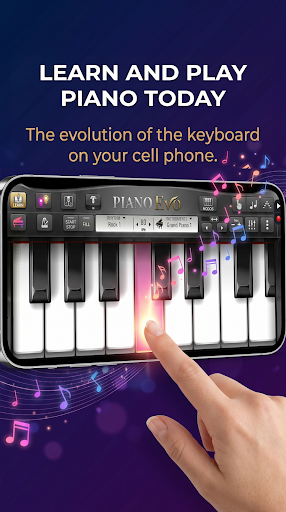 Piano Evo: Learn Songs & Music - Tangkapan Layar 1