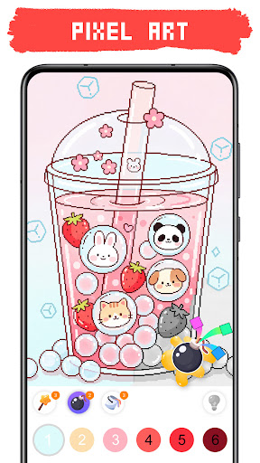 Pixel Art Coloring:Pixel Color - Tangkapan Layar 2