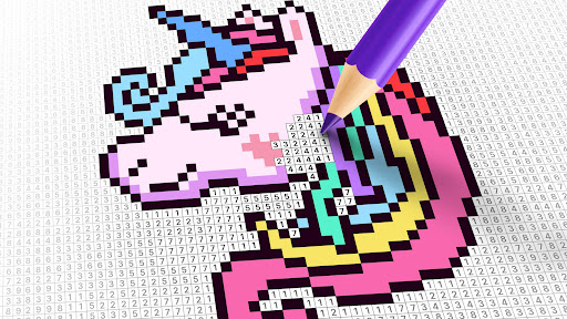Pixel Art Coloring:Pixel Color - Tangkapan Layar 7