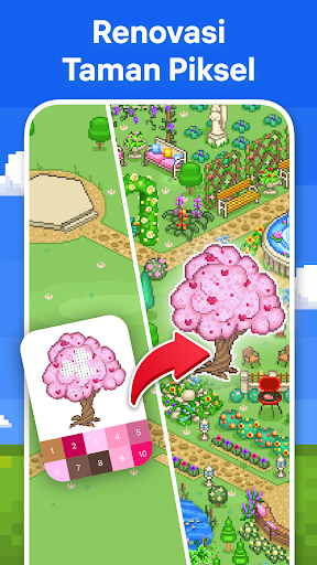 Pixel Art - Warna Sesuai Angka - Tangkapan Layar 4