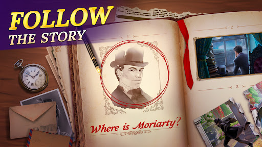 Sherlock・Hidden Object Mystery - Tangkapan Layar 5