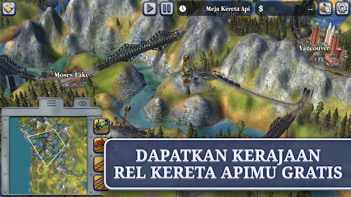 Sid Meier's Railroads! - Tangkapan Layar 1