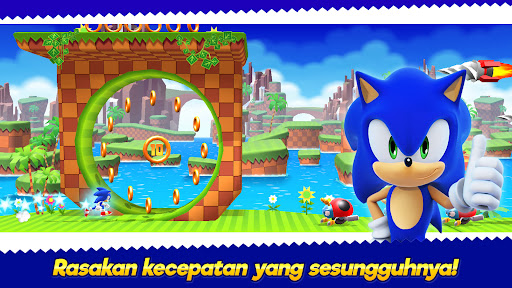 Sonic Runners Adventure game - Tangkapan Layar 1