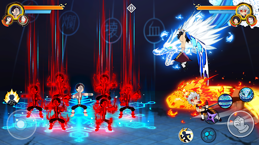 Stickman Demon Fight Warrior - Tangkapan Layar 1