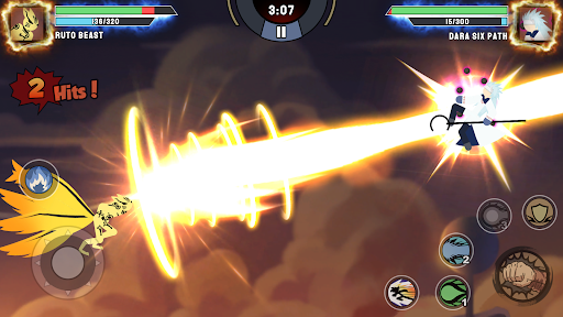 Stickman Ninja Fight - Tangkapan Layar 1