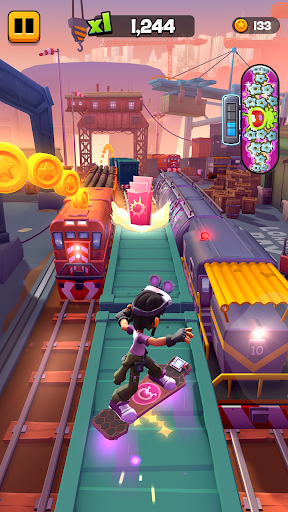 Subway Surfers City - Tangkapan Layar 2