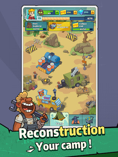 SurvivalAdventure:Idle Clicker - Tangkapan Layar 7