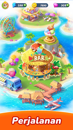 Tasty Travels: Merge Game - Tangkapan Layar 5