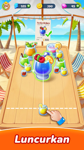 Tasty Travels: Merge Game - Tangkapan Layar 8