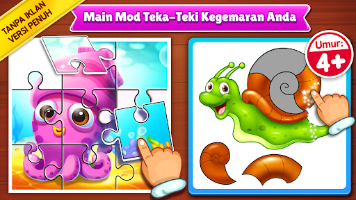 Teka-teki Jigsaw untuk Kanak - Tangkapan Layar 1
