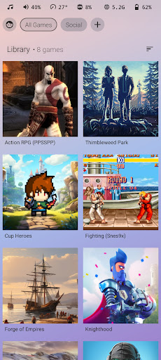 The Arcade · Game Hub Launcher - Tangkapan Layar 5