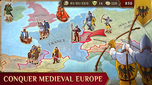 Timelines: Medieval War TBS - Tangkapan Layar 1