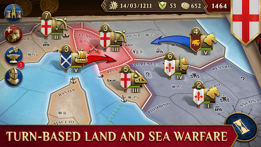 Timelines: Medieval War TBS - Tangkapan Layar 8