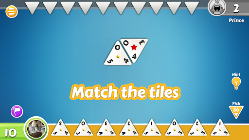 Triominos, Triangular Dominoes - Tangkapan Layar 1