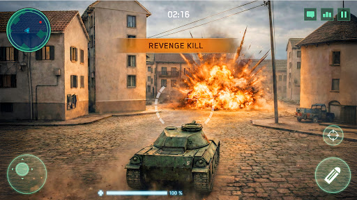 War Machines：Tanks Battle Game - Tangkapan Layar 8