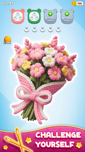 Wool Puzzle 3D - Tangkapan Layar 1