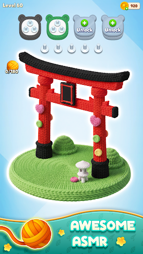 Wool Puzzle 3D - Tangkapan Layar 6