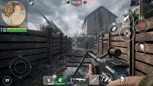 World War 2 (WW2)－Tembakan FPS - Tangkapan Layar 6